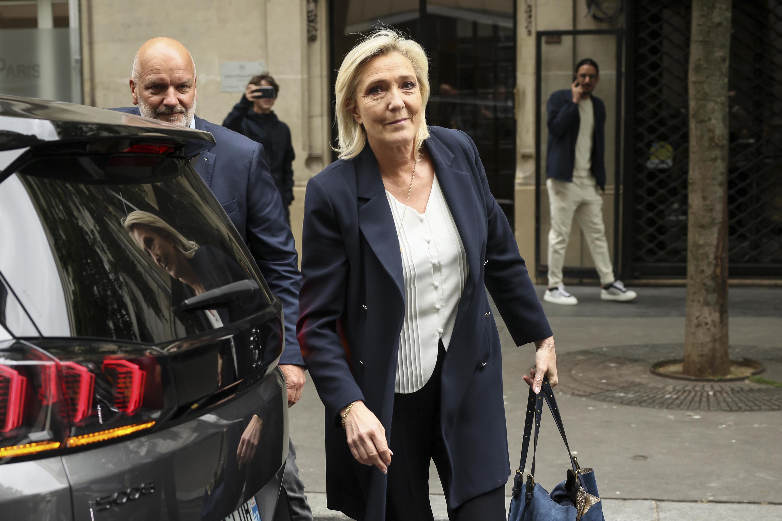 French far-right leader Marine Le Pen.