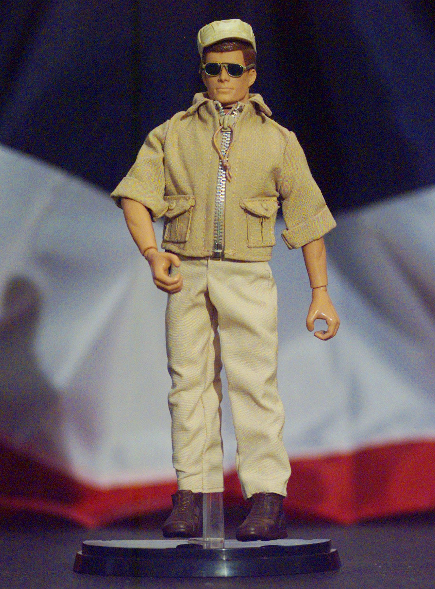 A doll based on John F. Kennedy, created by Hasbro.