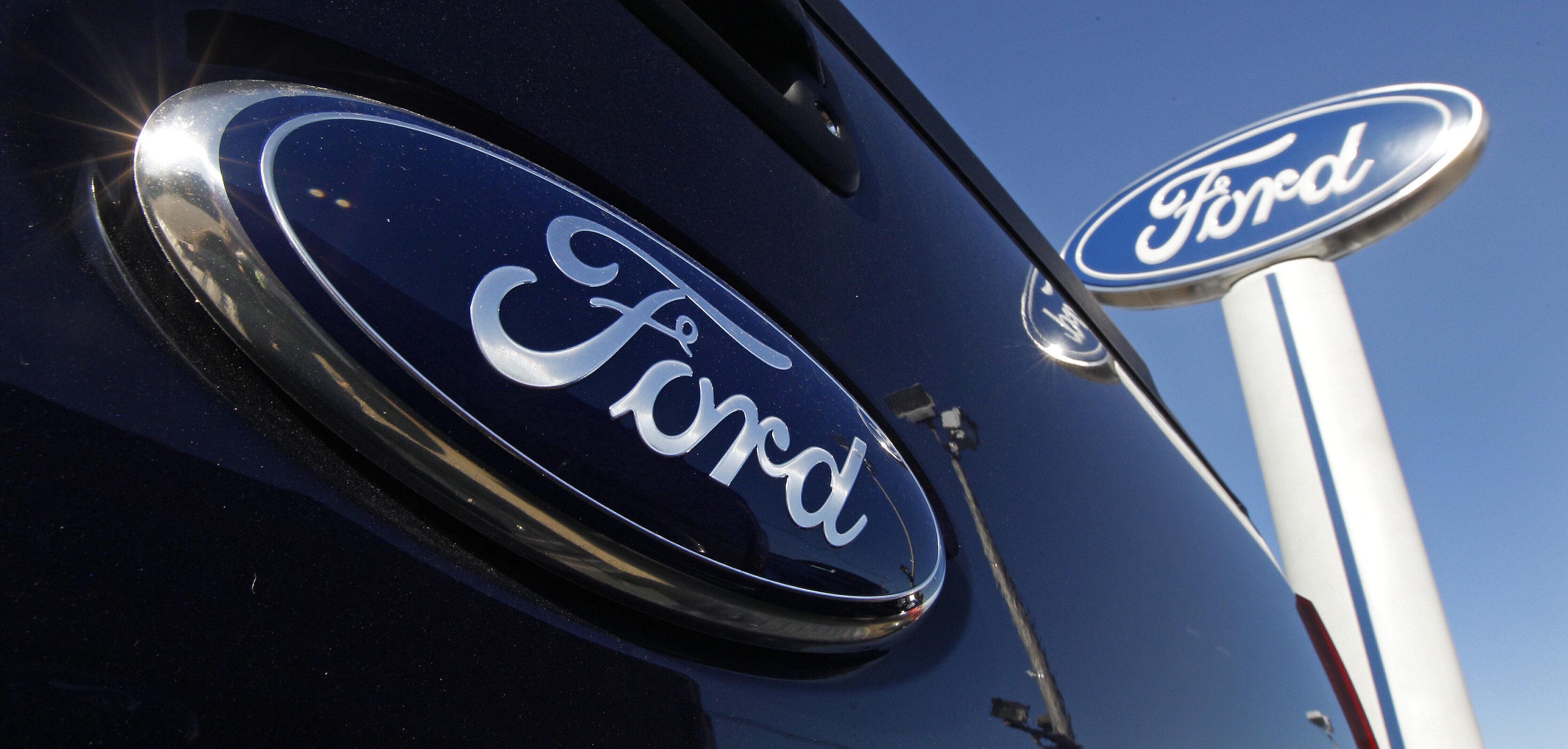 Ford logo.