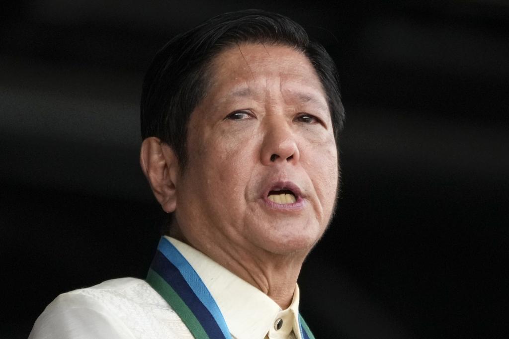 Philippine President Ferdinand Marcos Jr.