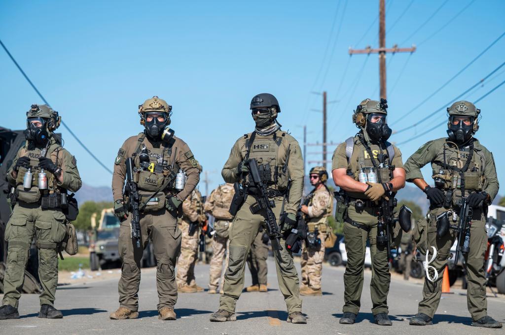 Federal immigration agents.