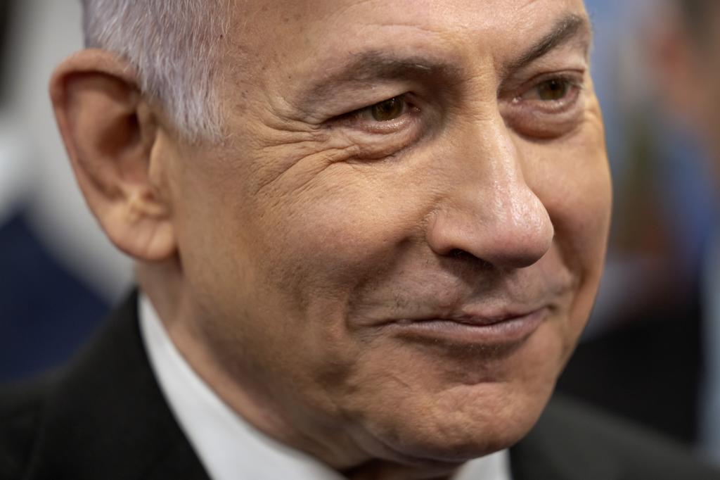 Israeli Prime Minister Benjamin Netanyahu.
