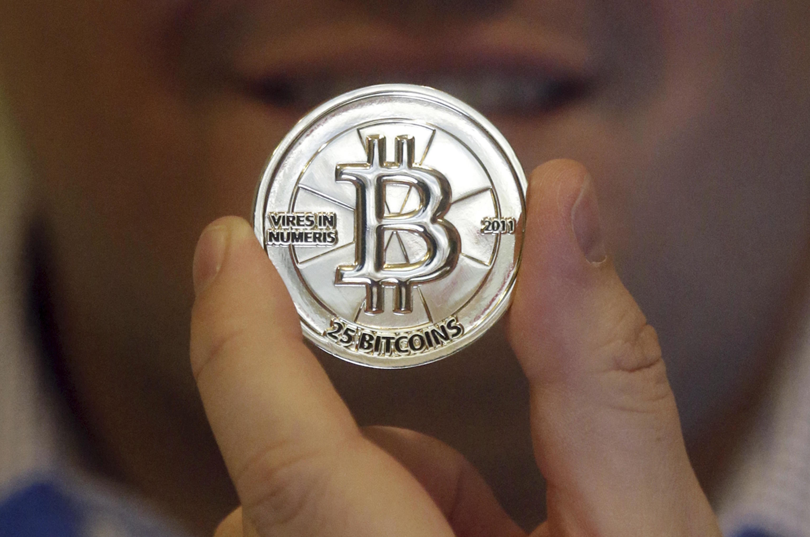 Bitcoin token.