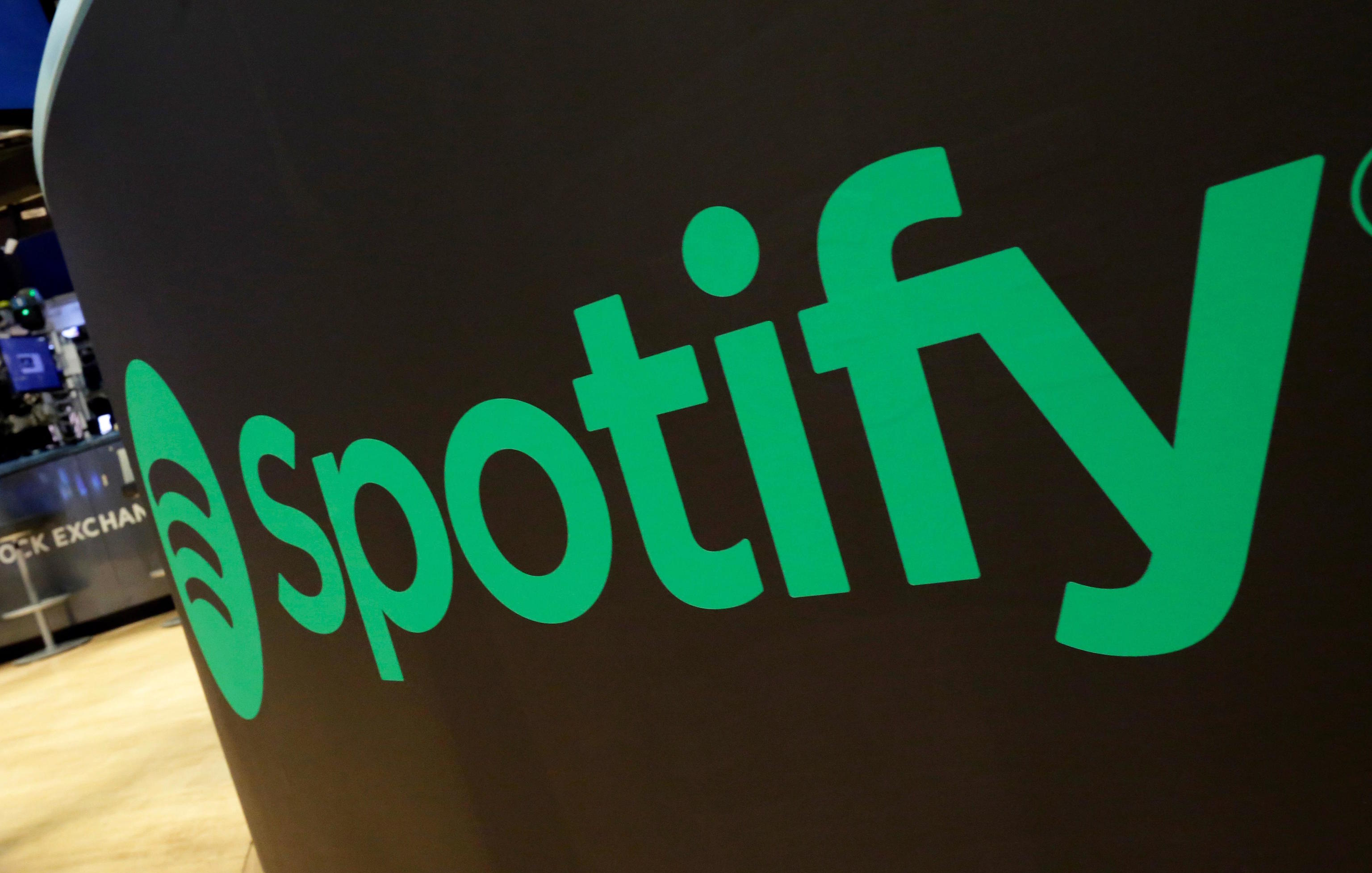Spotify logo.