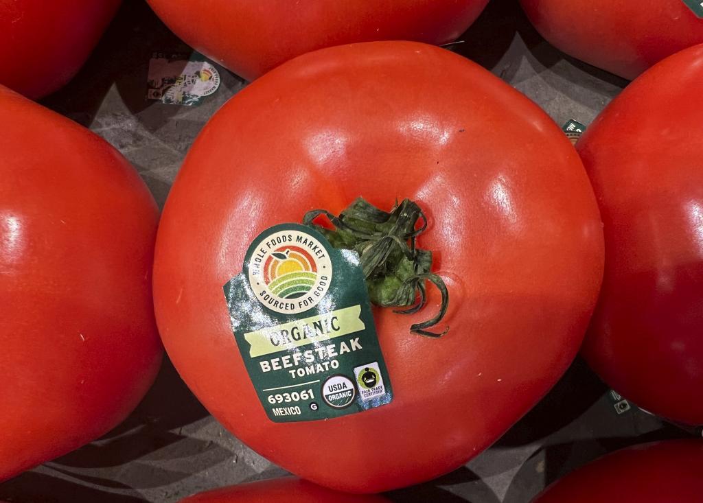 Tomatoes imported from Mexico.