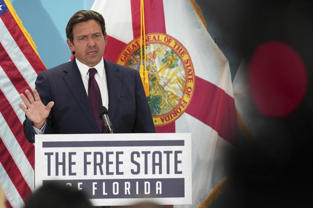 Florida Gov. Ron DeSantis.