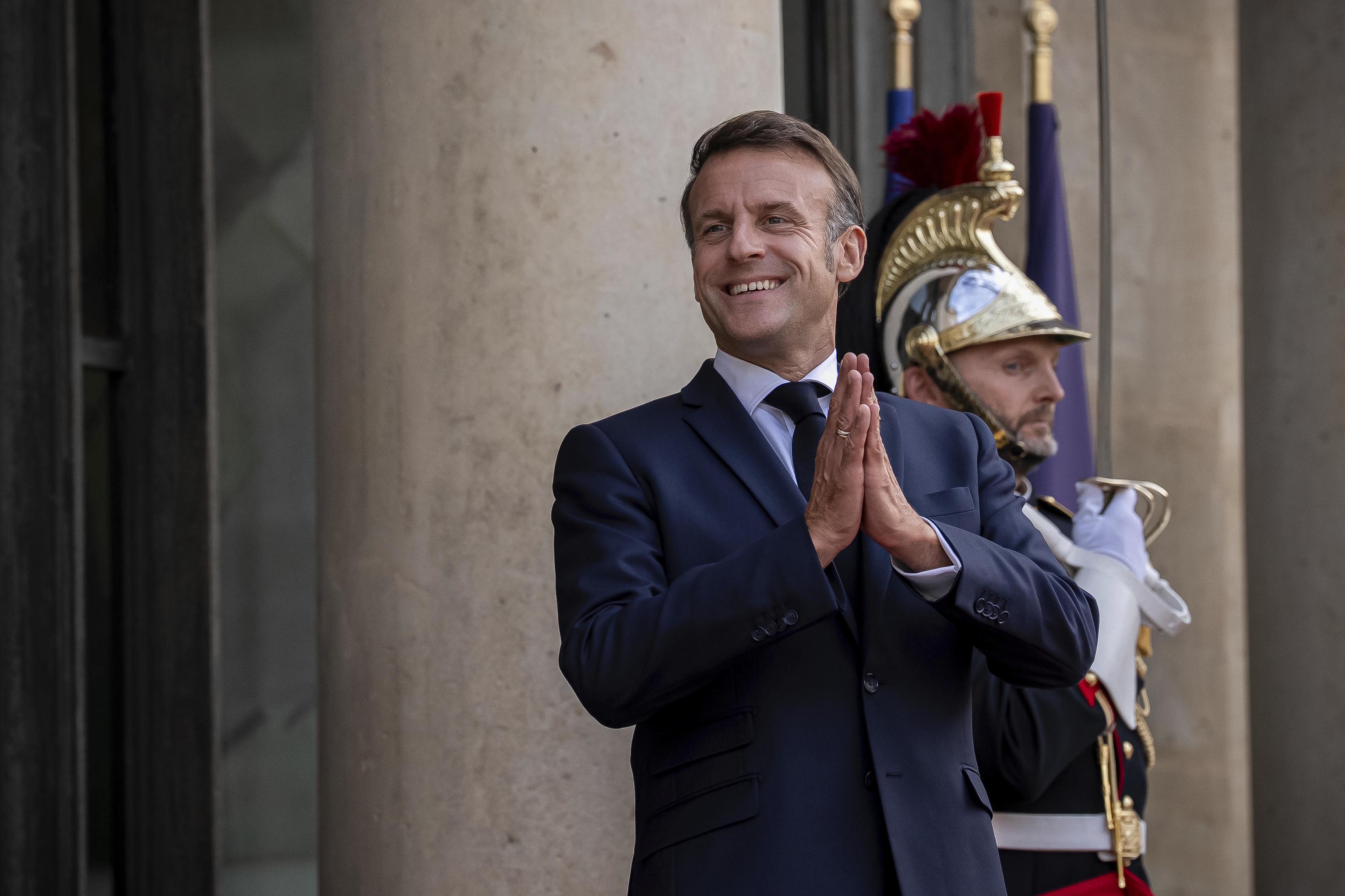 French President Emmanuel Macron.