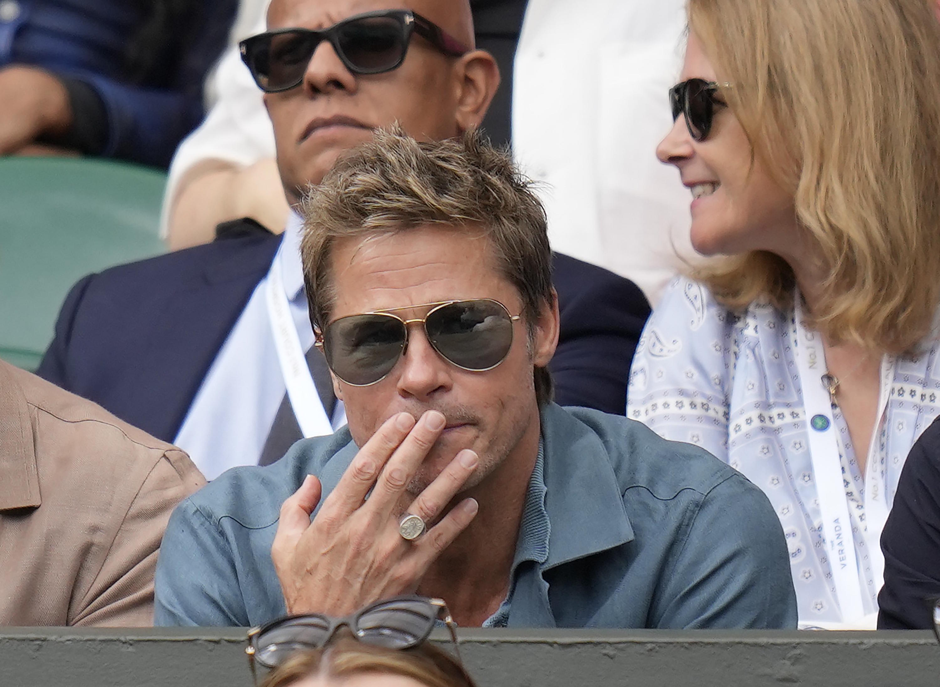 Actor Brad Pitt.