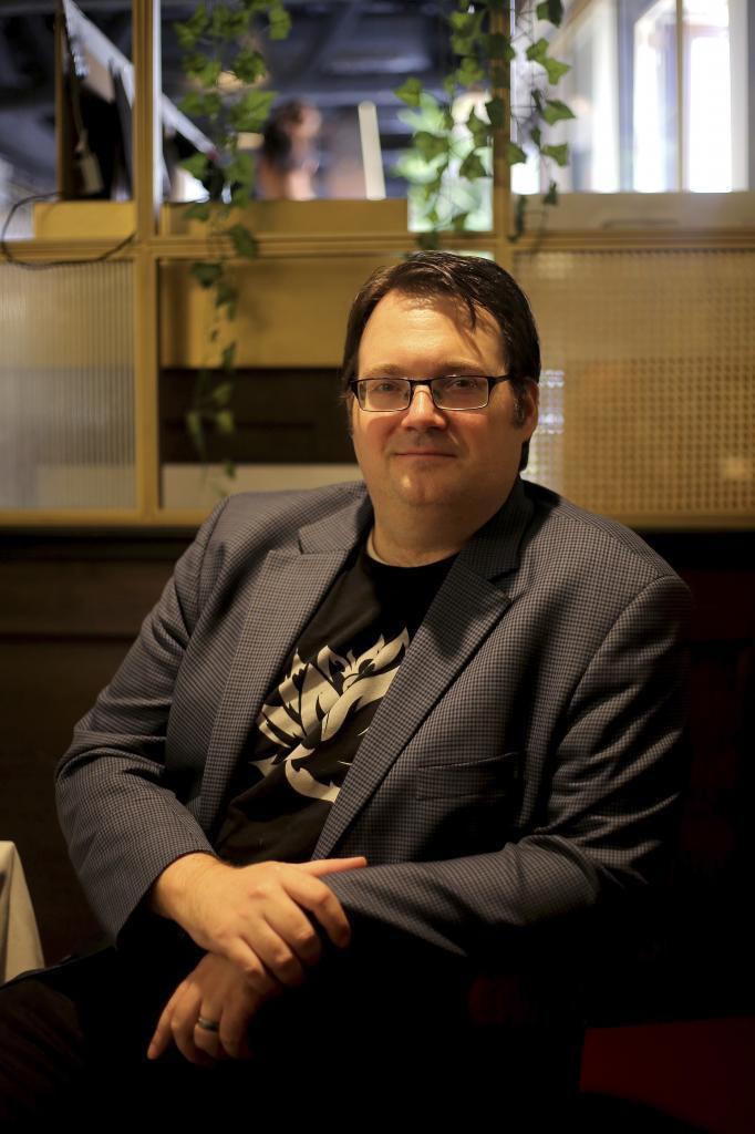 Writer Brandon Sanderson in 2019.