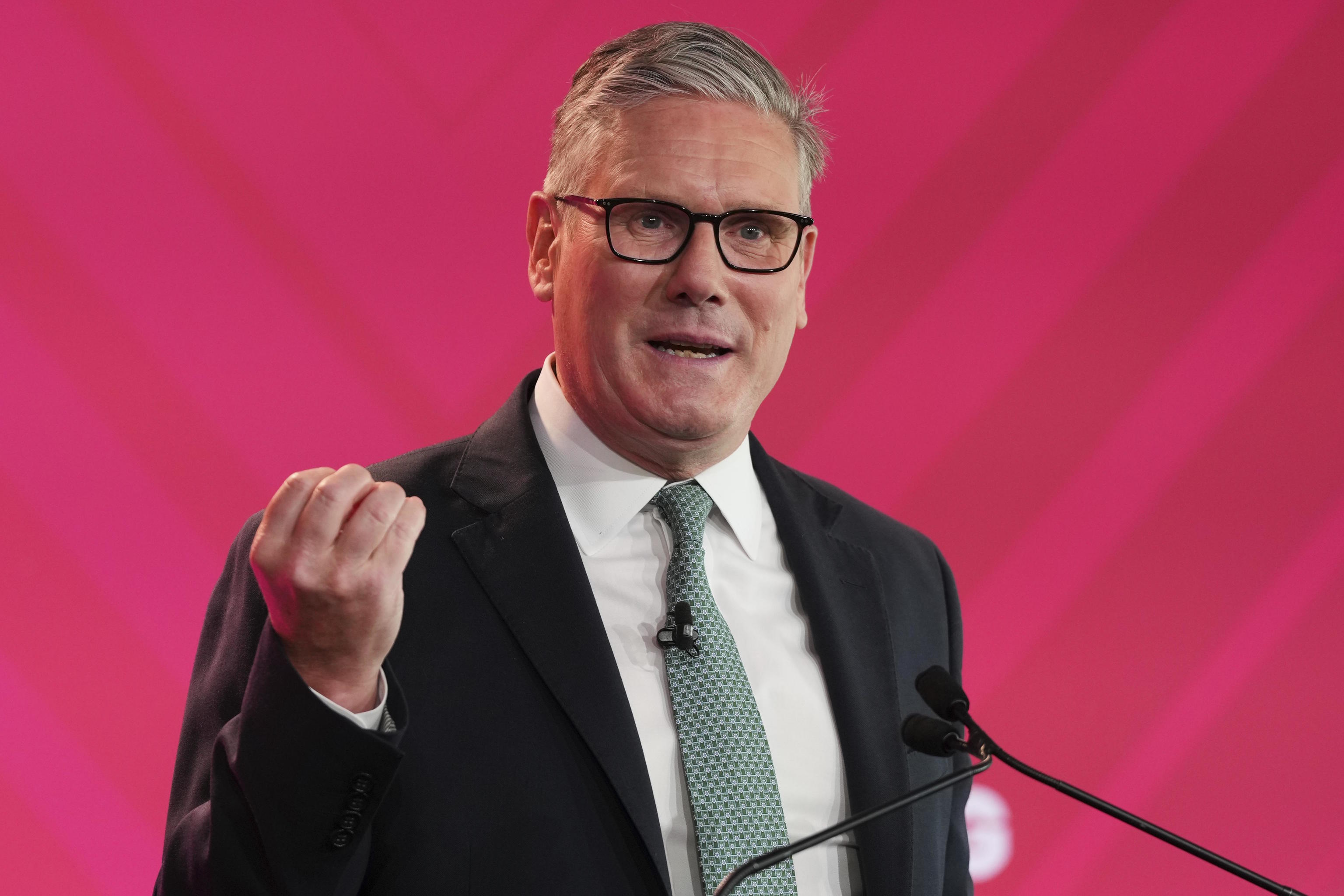 Britain's Prime Minister Keir Starmer.
