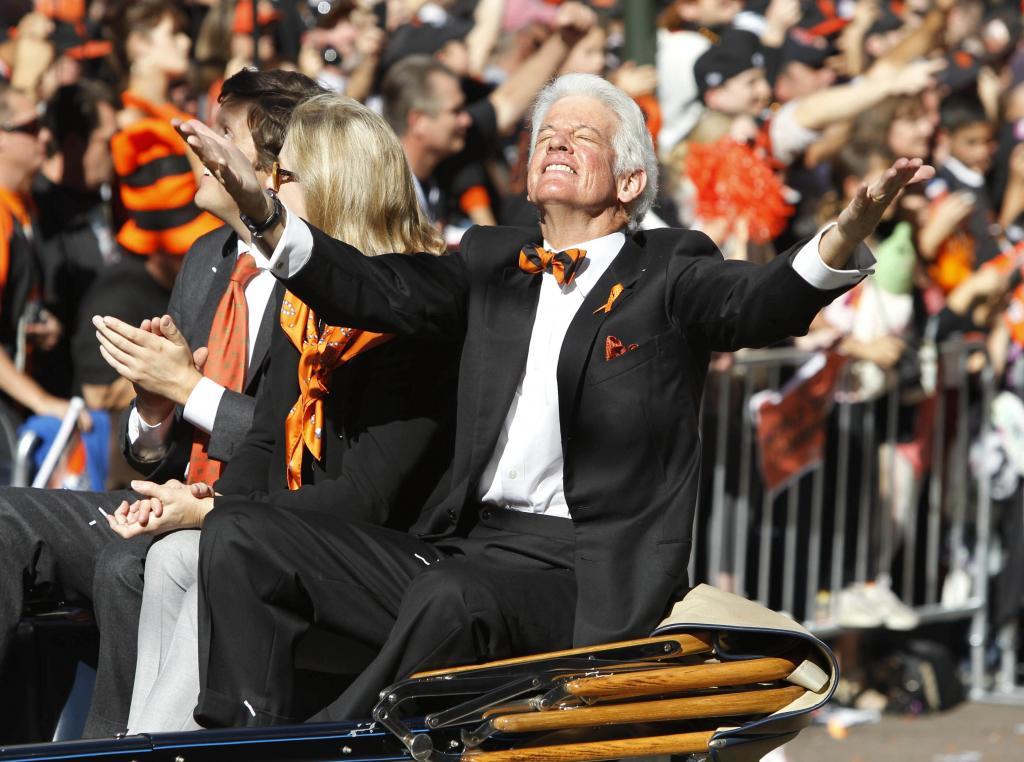 San Francisco Giants owner Bill Neukom.