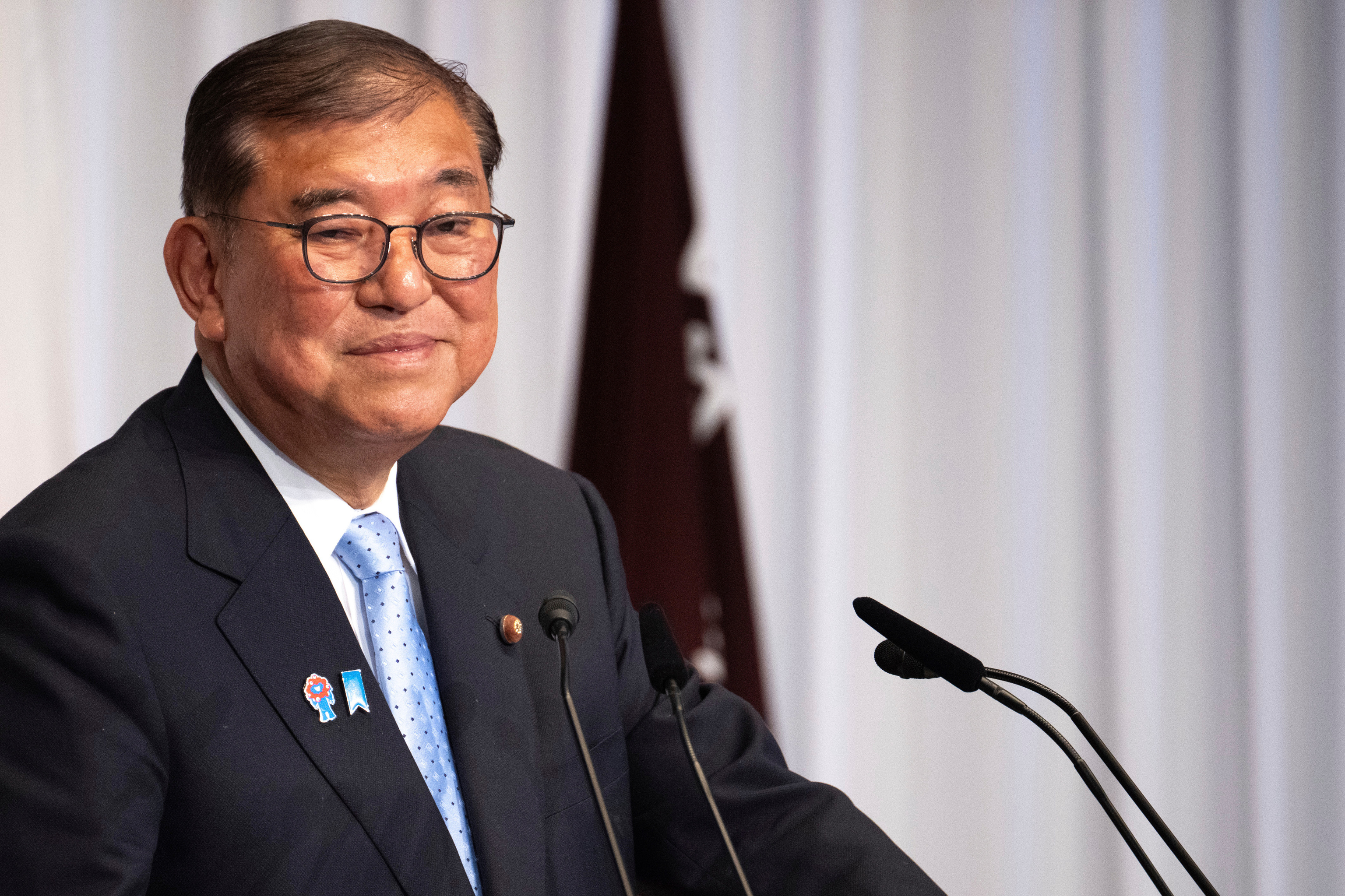 Japan's Prime Minister Shigeru Ishiba.