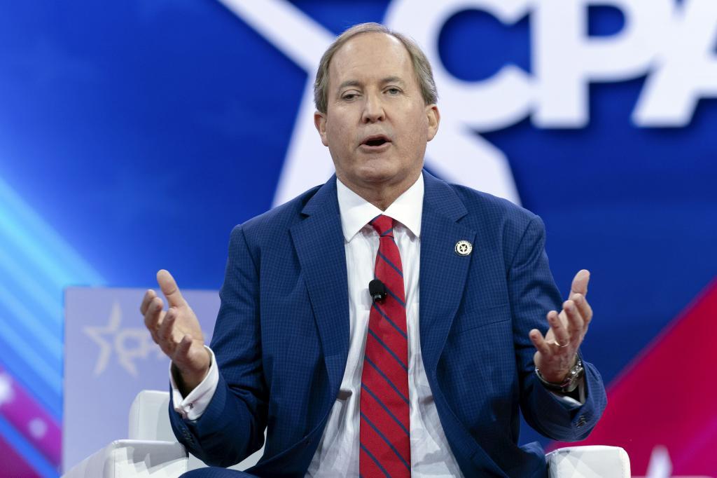 Texas Attorney General Ken Paxton.