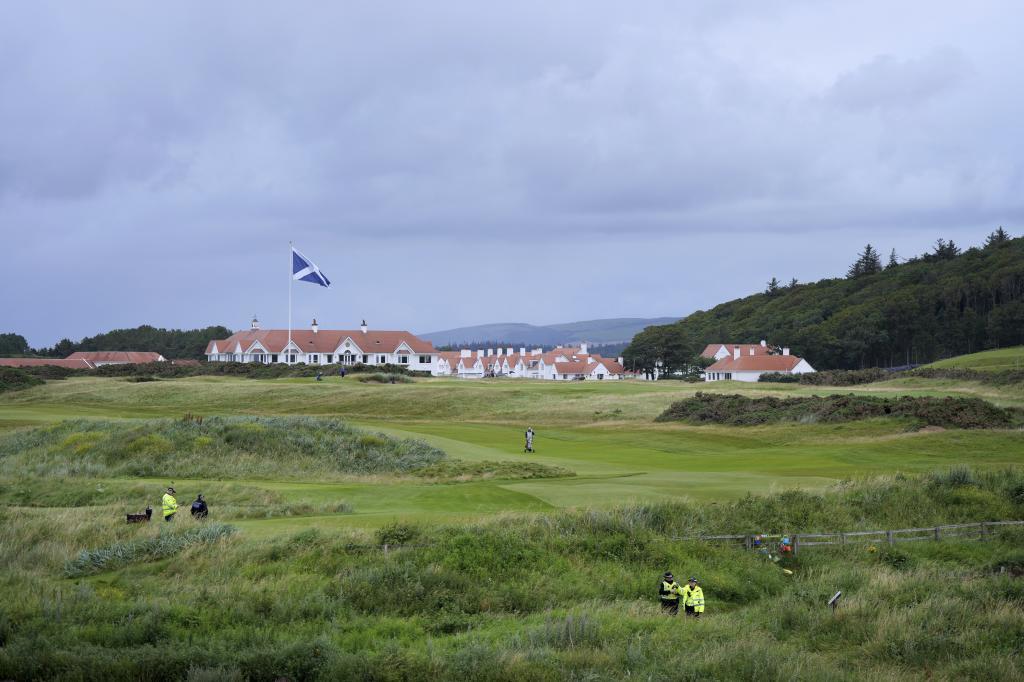 Trump Turnberry golf course.