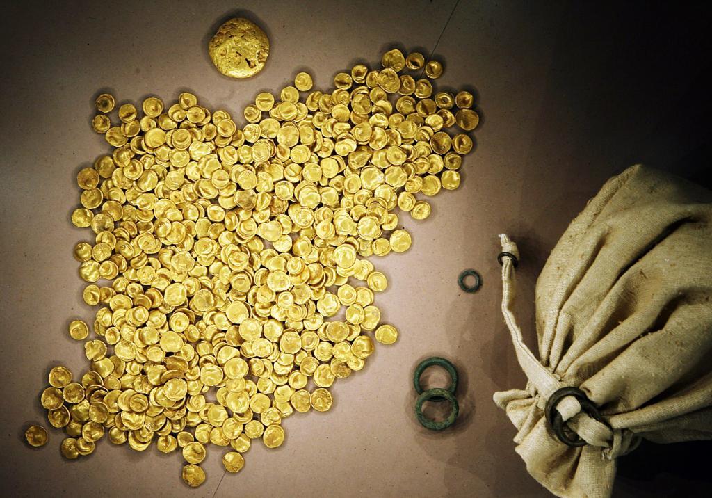 Coins of the Celtic Treasure.