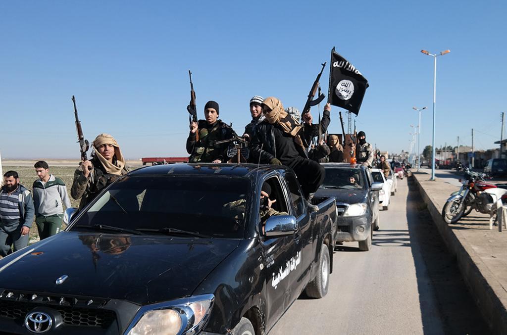 Islamic State militants.