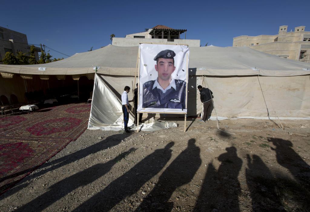 Jordanian pilot Lt. Mu'ath al-Kaseasbeh.