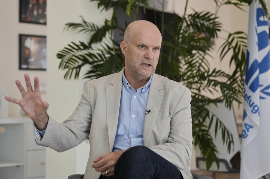 Ivo Freijsen, UNHCR representative in Lebanon.
