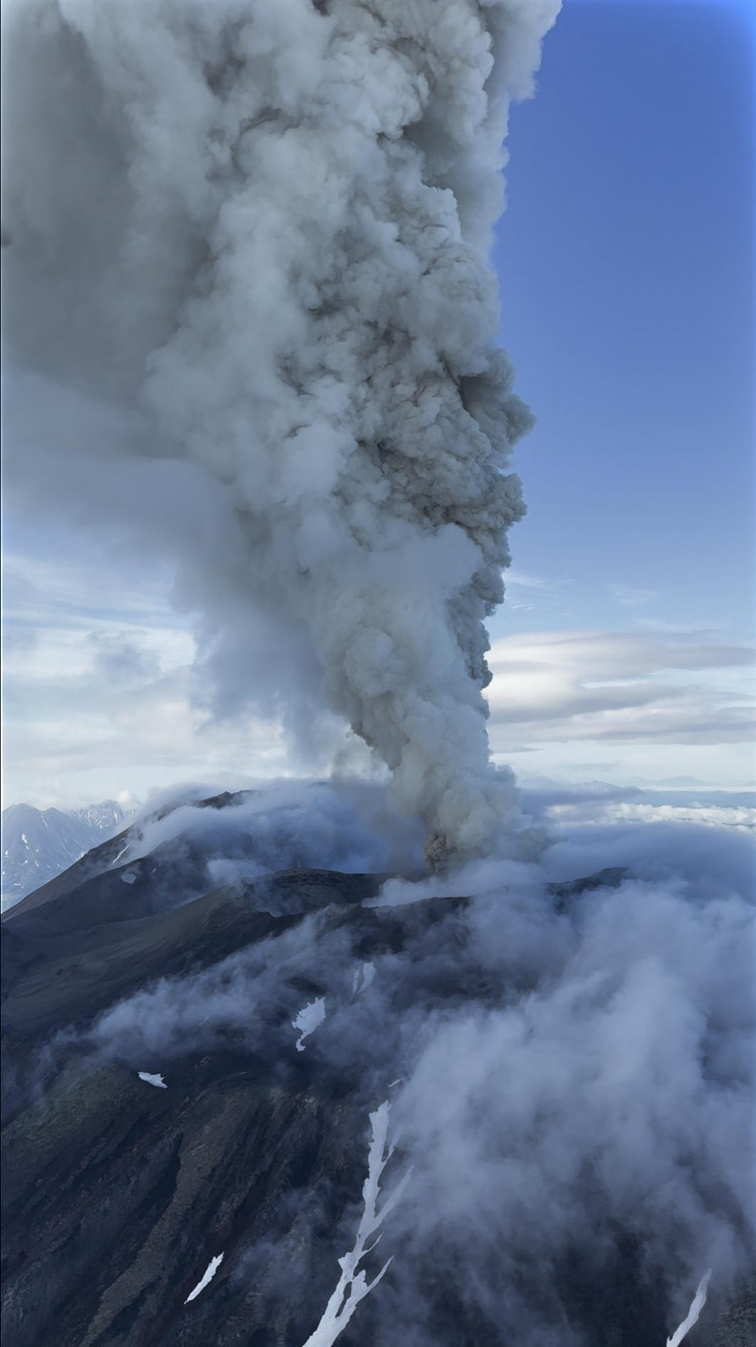 A Russian volcano erupts for the first time in more than 600 years due to an earthquake.