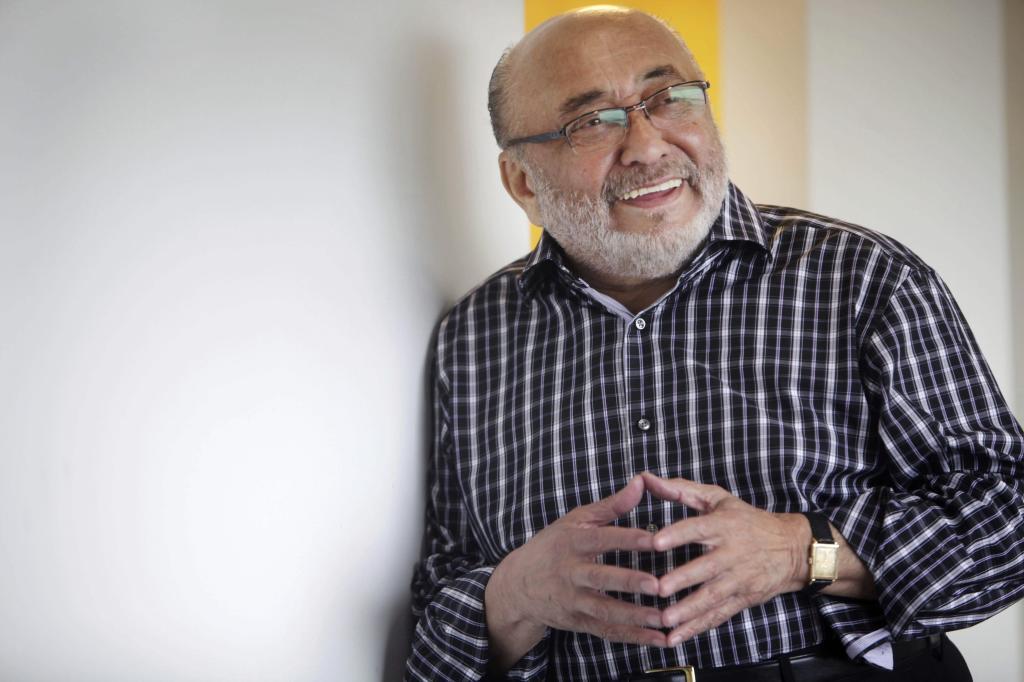 The pianist Eddie Palmieri.