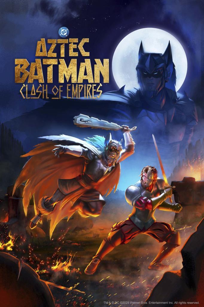 Promotional material for the film Batman Azteca.