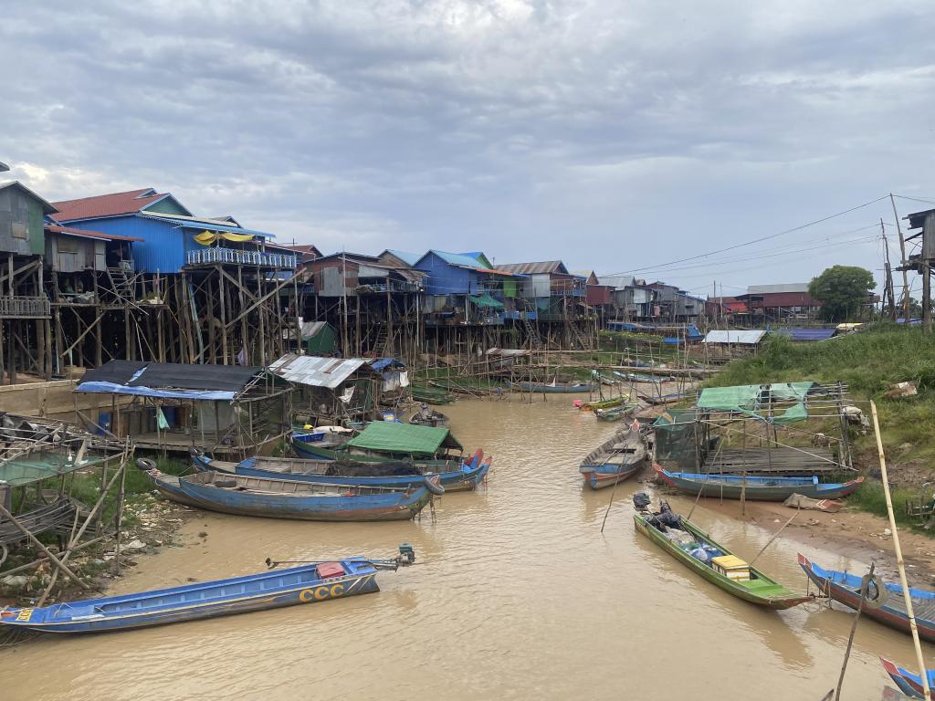 Kampong Phluk Floating Village Cambodia.