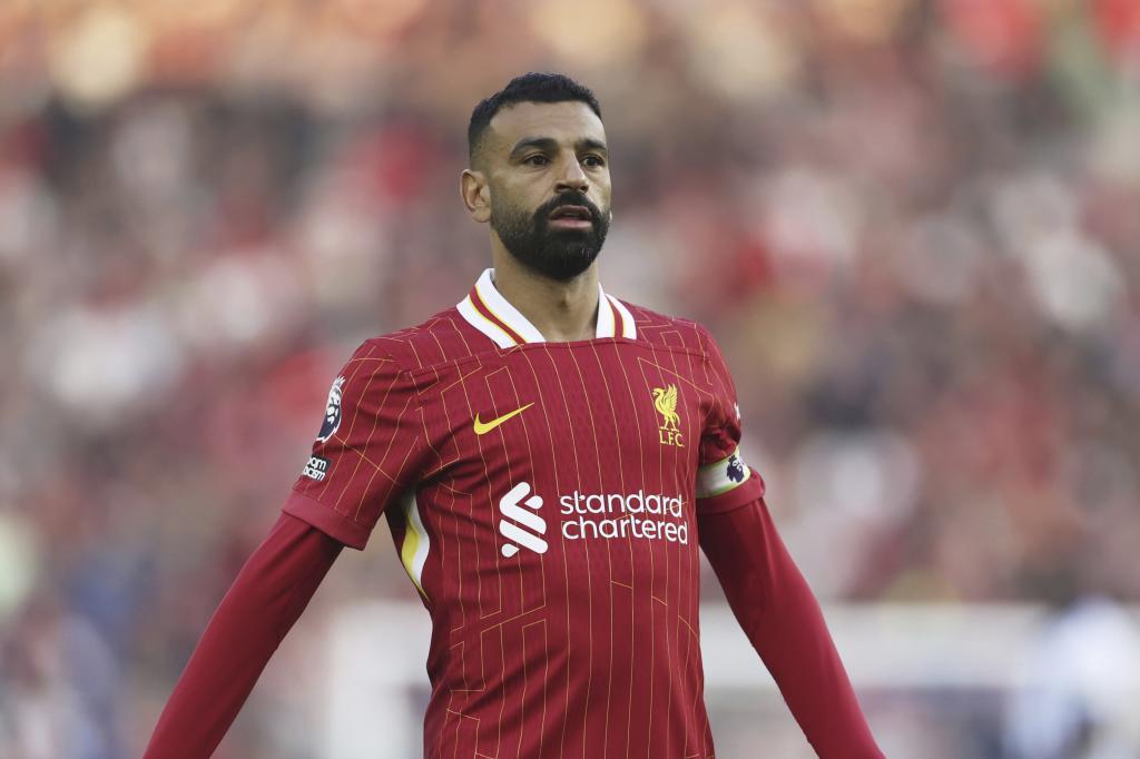 Liverpool's Mohamed Salah.
