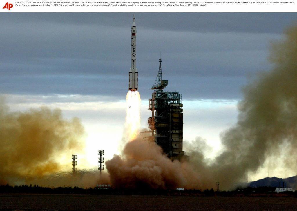 China?s spacecraft Shenzhou VI