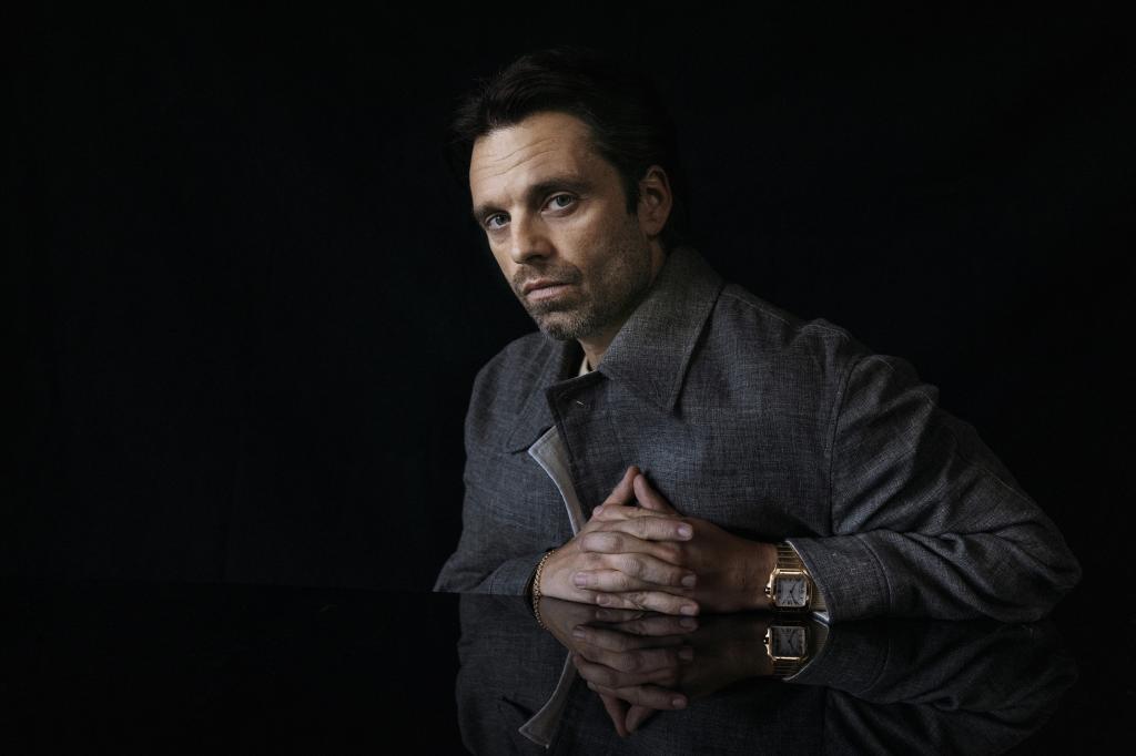 Sebastian Stan poses for a portrait to promote the film "The Apprentice"