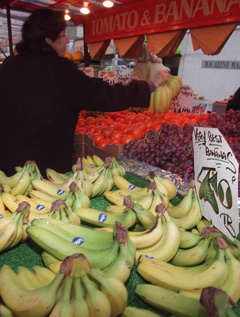 A London market.