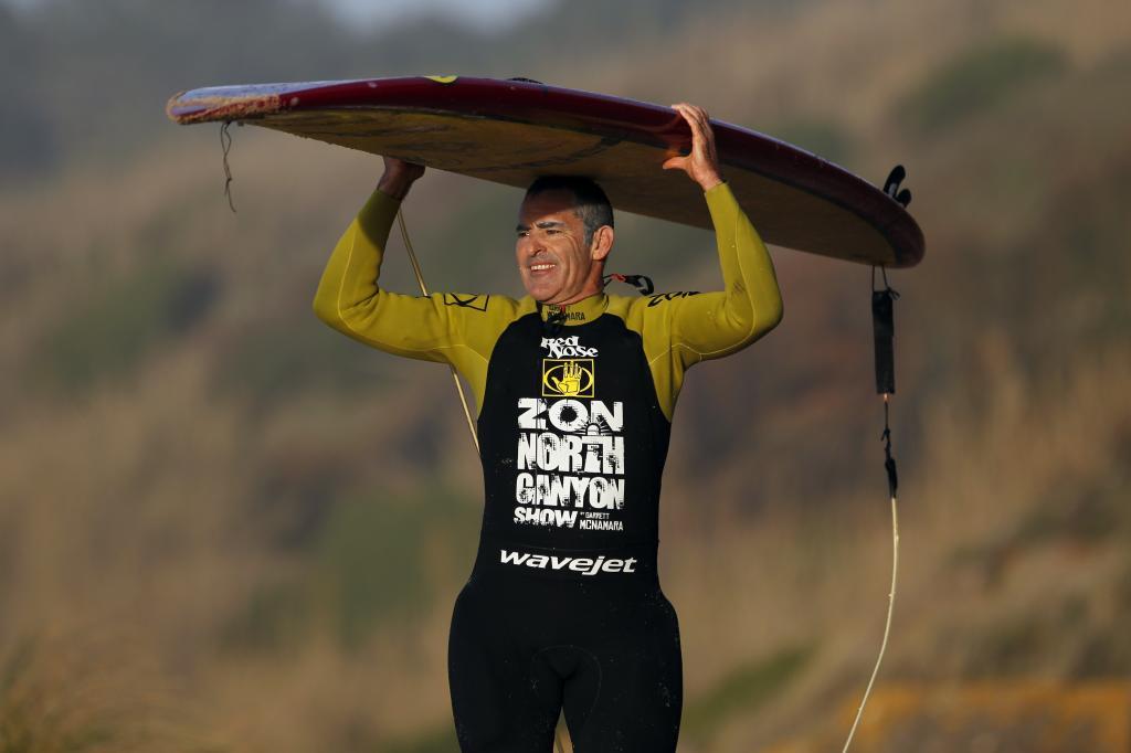 U.S. surfer Garrett McNamara