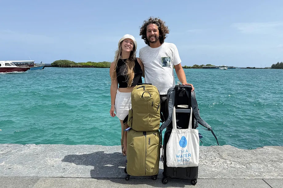 Kristina Escortell and Javier Godnez.