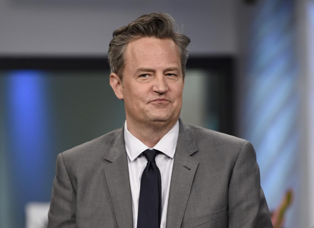 The American actor Matthew Perry.