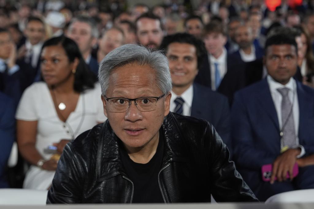 Nvidia CEO Jensen Huang.