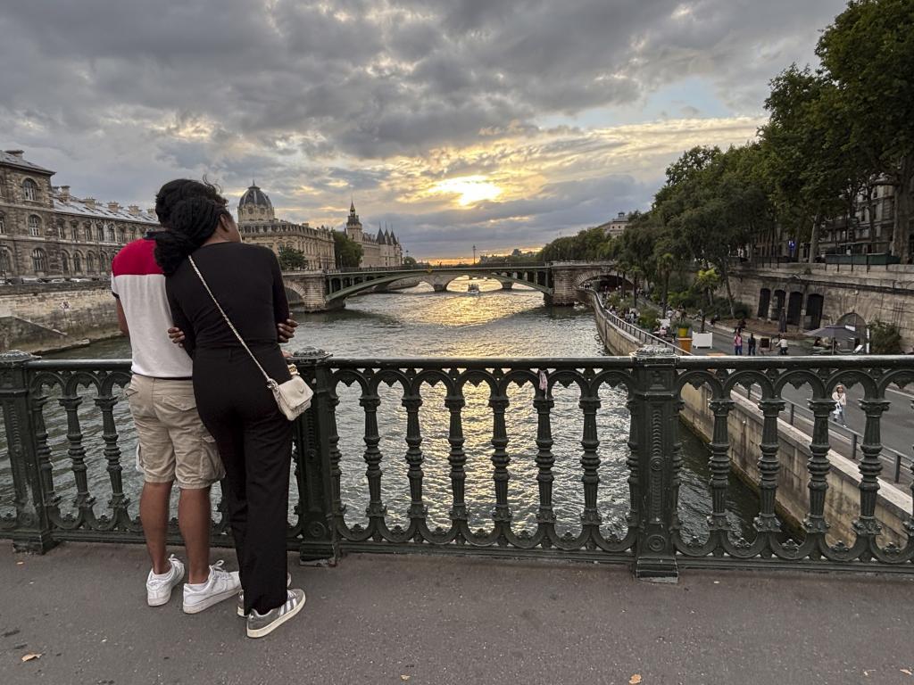 Pont au Change in Paris.