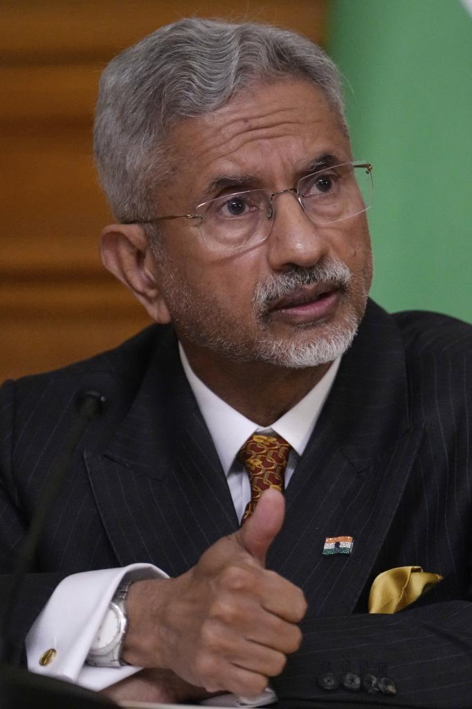 India's Foreign Minister Subrahmanyam Jaishankar