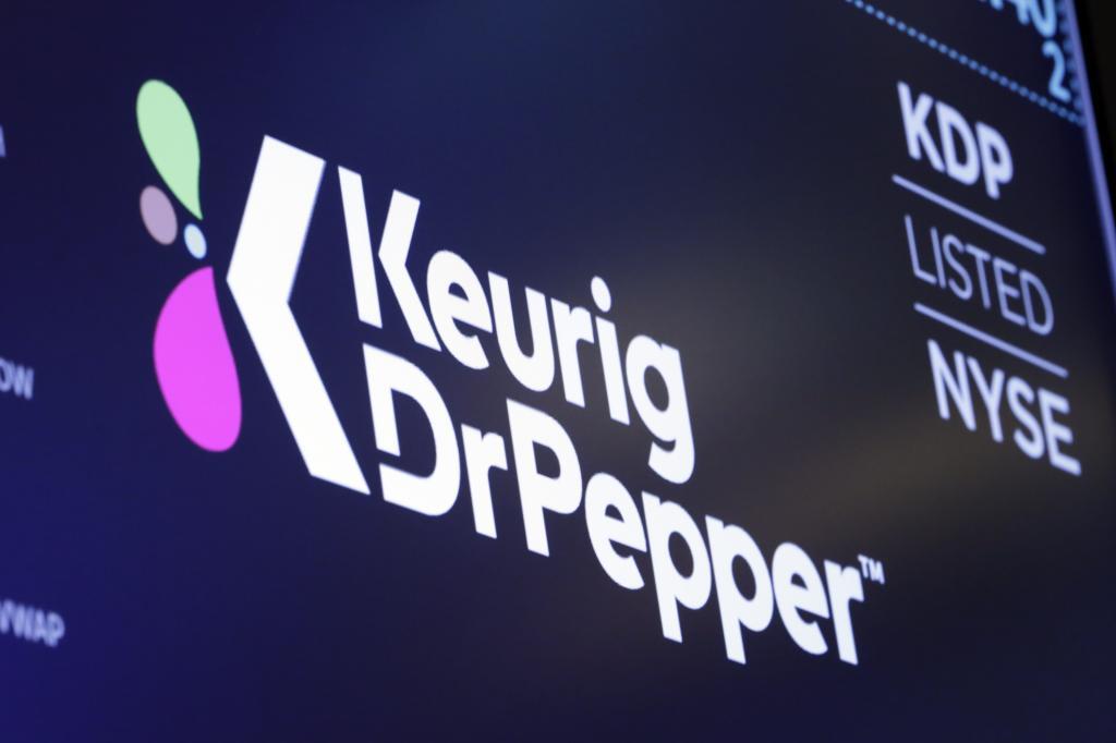 The logo for Keurig Dr. Pepper.