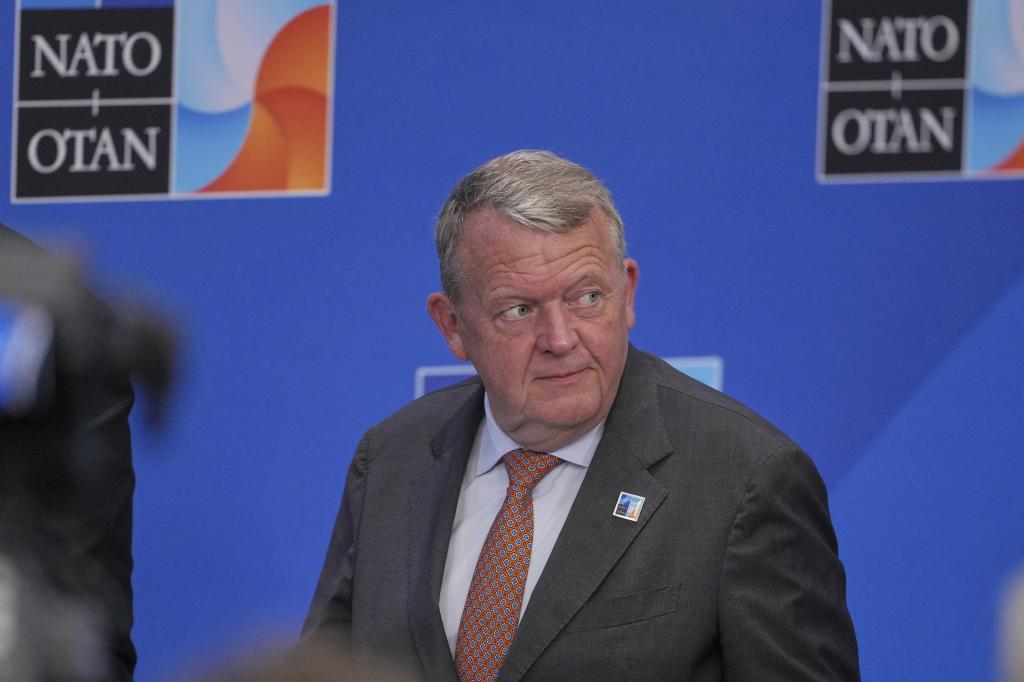 Denmark' Foreign Minister Lars Lkke Rasmussen