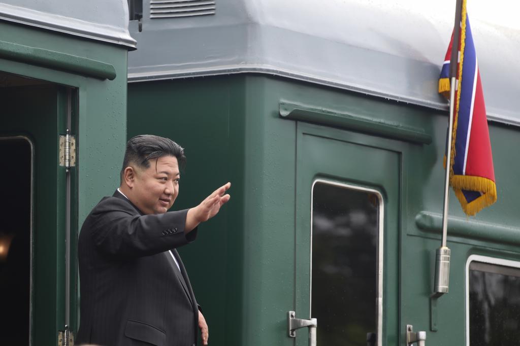 North Korea's leader Kim Jong Un.
