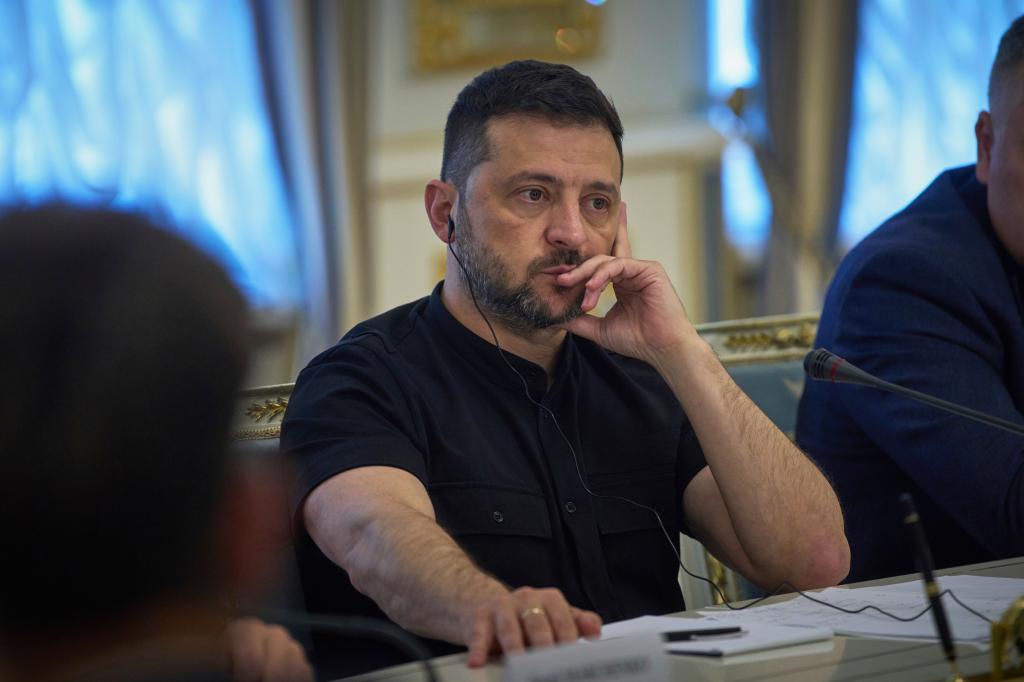 Ukrainian President Volodymyr Zelenskyy.