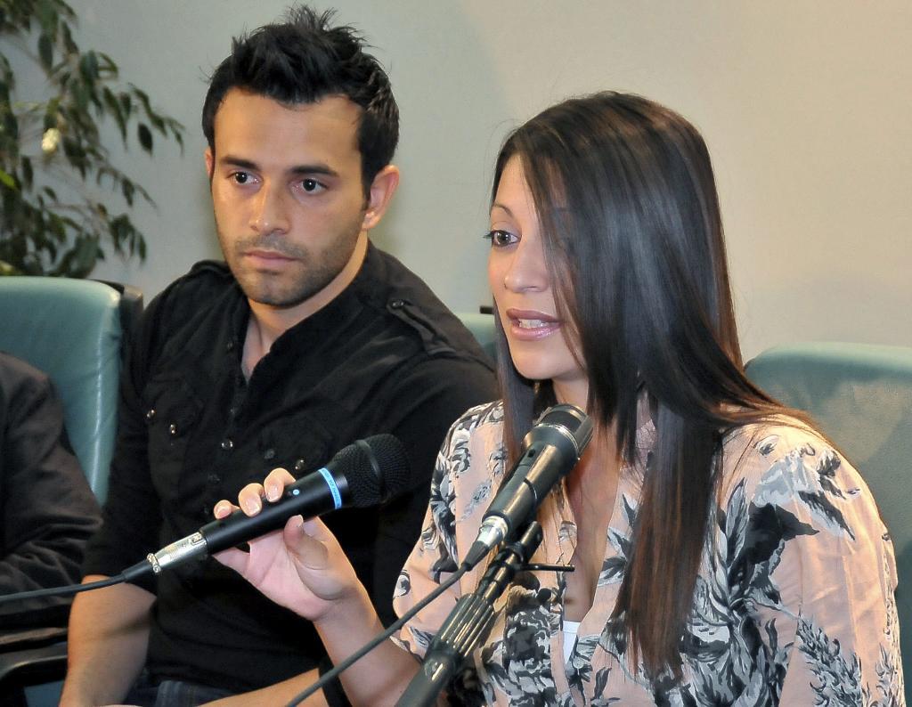 Meredith Kercher's brothers.