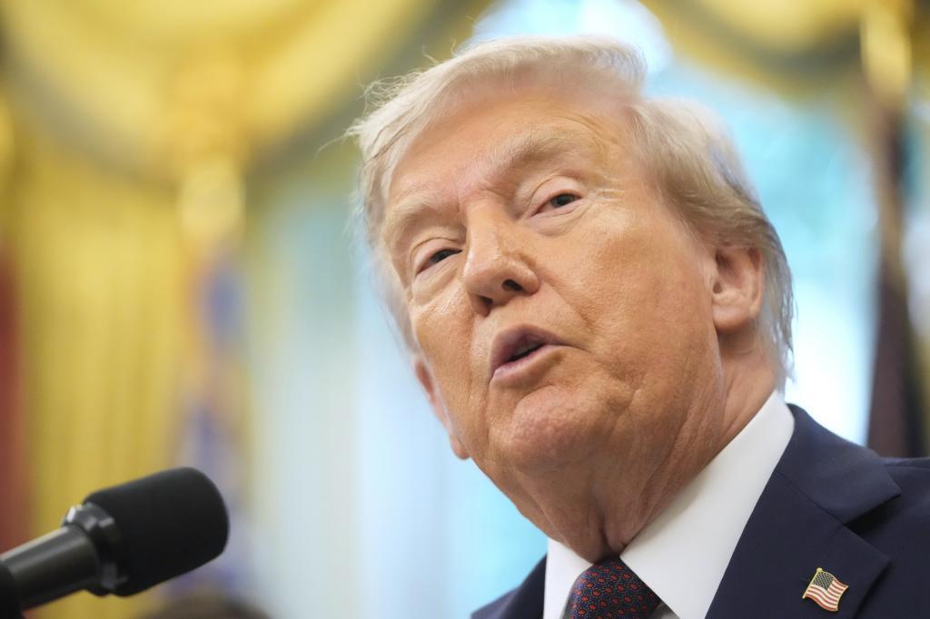 U.S. President Donald Trump.