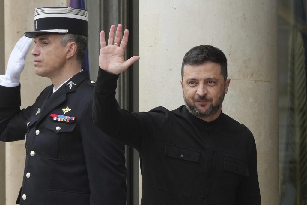 Ukraine's President Volodymyr Zelenskyy