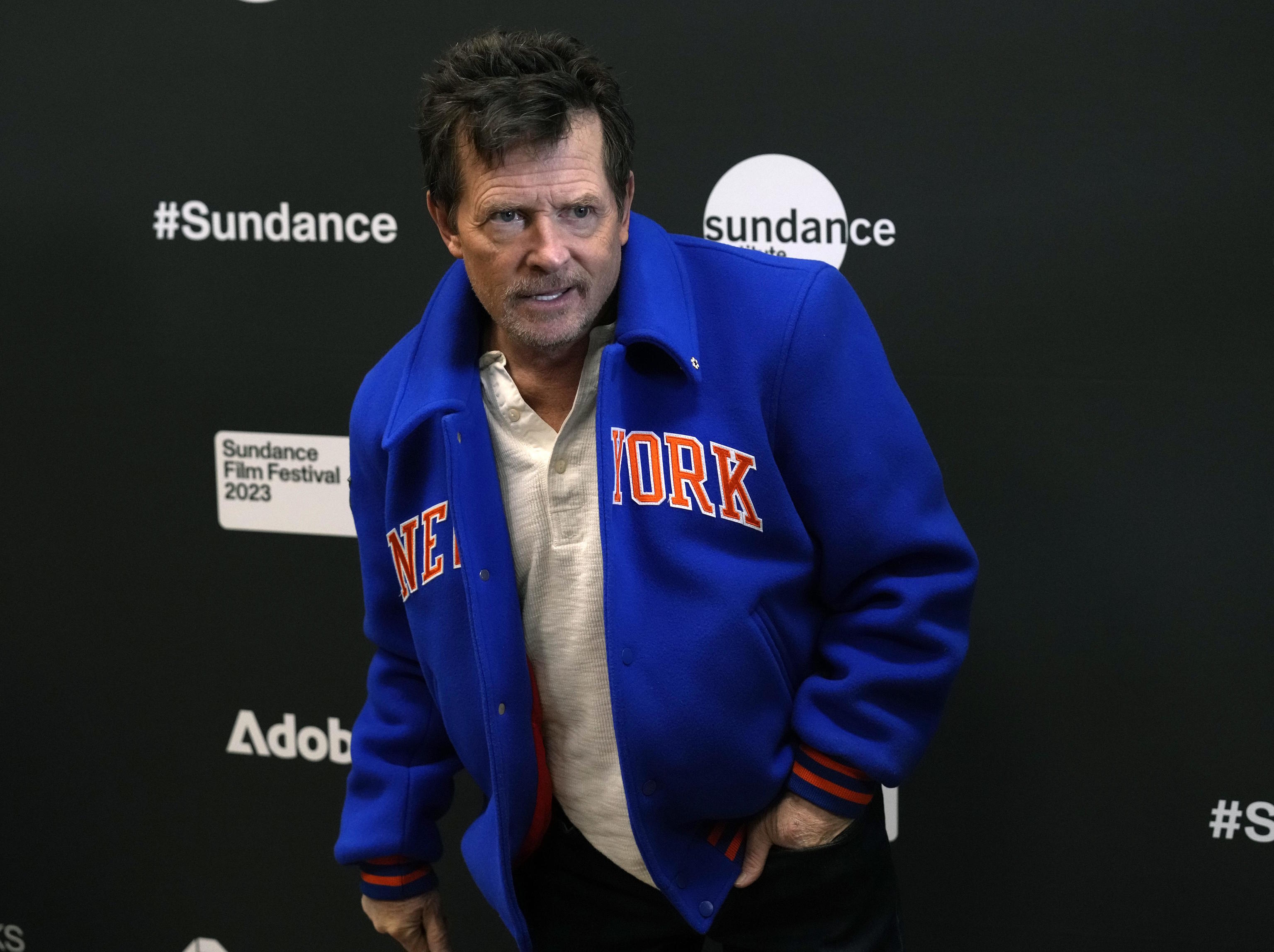 Actor Michael J. Fox in 2023.
