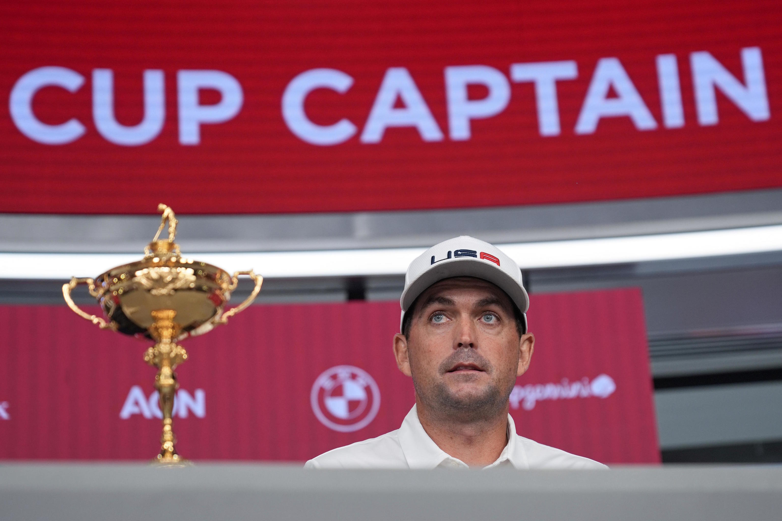 Keegan Bradley, the U.S. Ryder Cup captain for 2025.