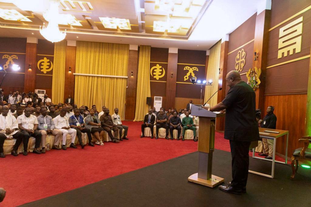 Ghana's President John Mahama