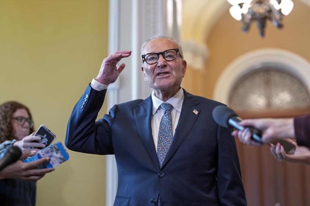 Senate Minority Leader Chuck Schumer.