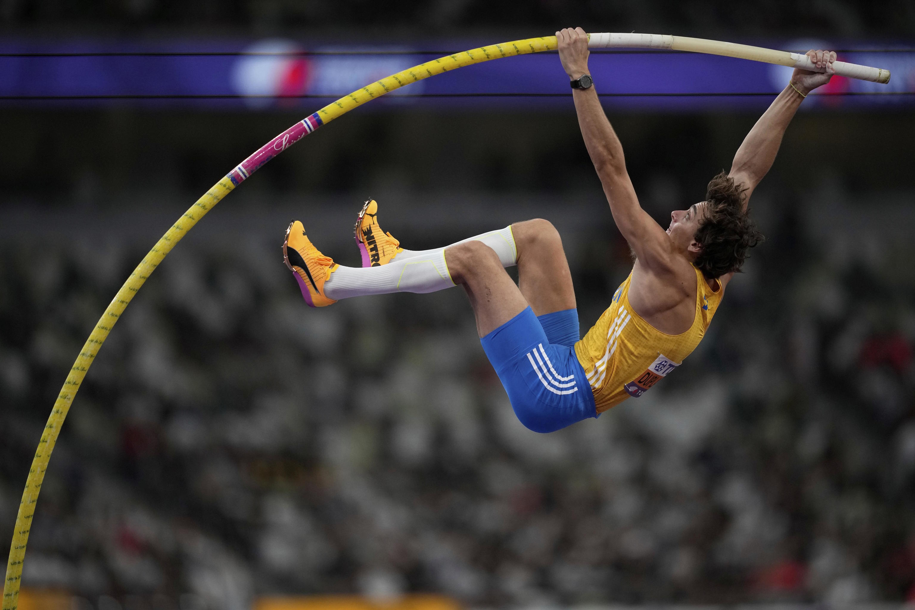 Sweden's Armand Duplantis.