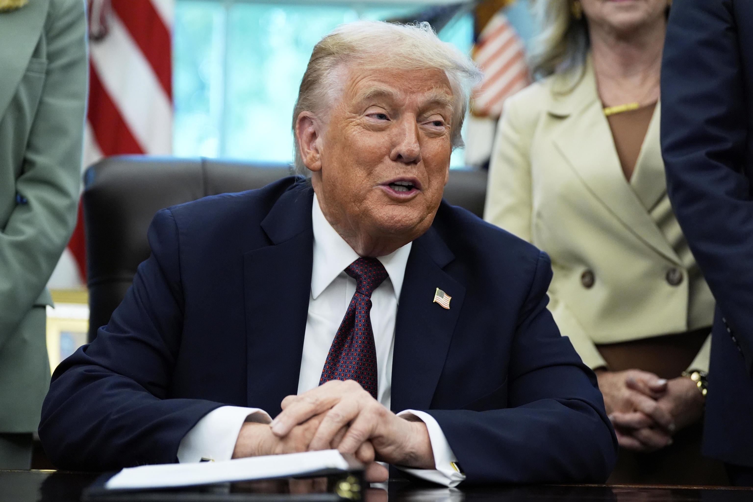 United States President, Donald Trump.