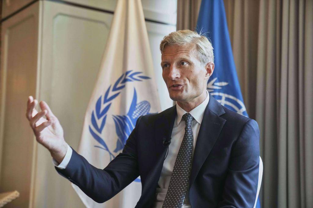 Carl Skau, deputy executive director and chief operating officer of the World Food Program